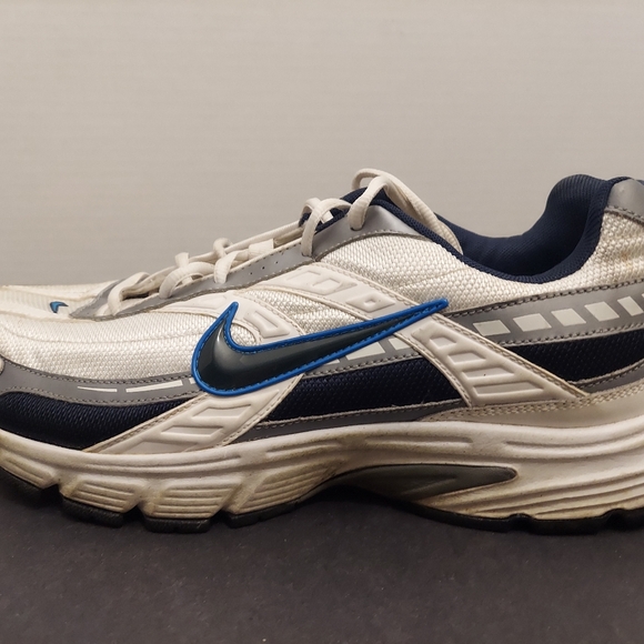 Nike Initiator 395662-101 White Blue Gray Running Dads shoes Sneakers size 12 main image 14